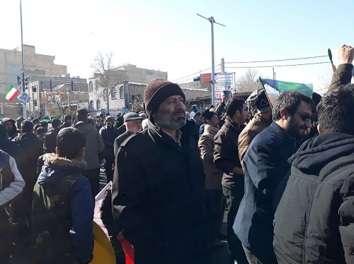 حماسه مردم قیام 15خرداد ورامین در راهپیمایی 22بهمن زمستان را بهار کردند