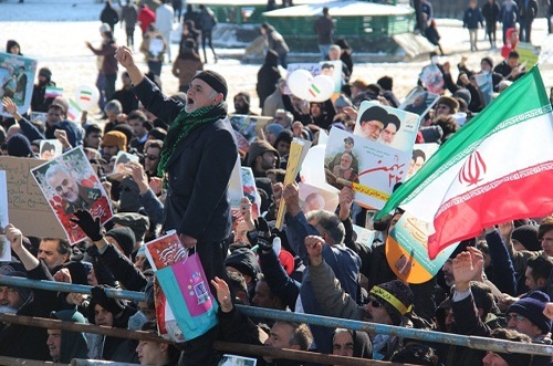 جلوه ای با عظمت از حضور میلیونی مردم در راهپیمایی یوم الله 22 بهمن ماه