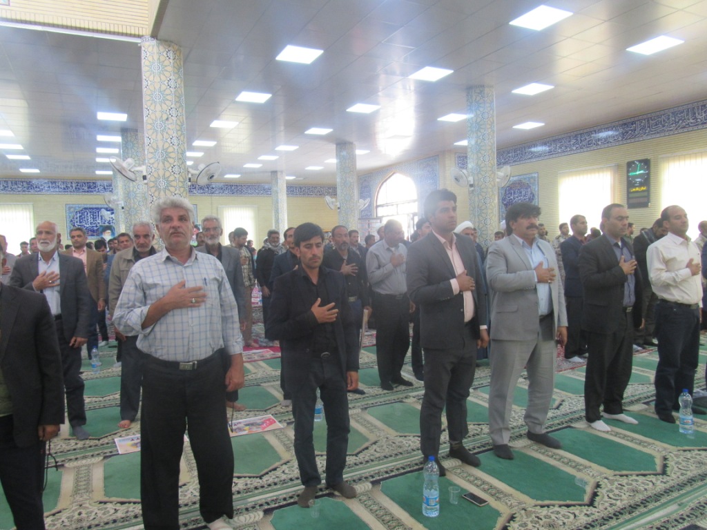برگزاری مراسم اربعین سیدالشهدا مقاومت شهید حاج قاسم سلیمانی در فاریاب