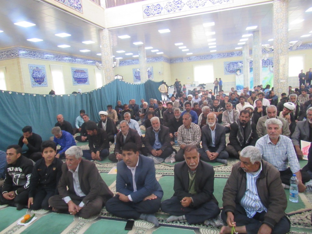 برگزاری مراسم اربعین سیدالشهدا مقاومت شهید حاج قاسم سلیمانی در فاریاب