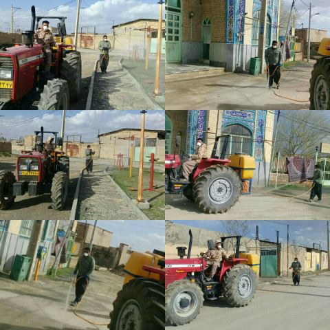 گندزدایی و ضدعفونی روستای تبرته از توابع فراهان گندزدایی و ضدعفونی روستای تبرته از توابع فراهان