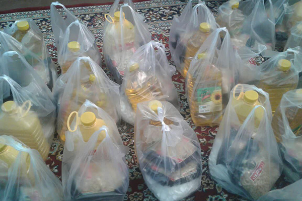توزیع 3500 بسته حمایتی بین اقشار کم‌درآمد در شهرستان همدان