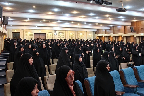 جشن میلاد کوثر ویژه ی خواهران شاغل در سپاه تهران بزرگ
