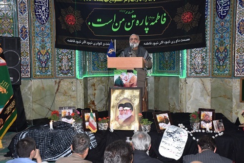 مراسم بزرگداشت شهید حاج قاسم سلیمانی در لشکر عملیاتی