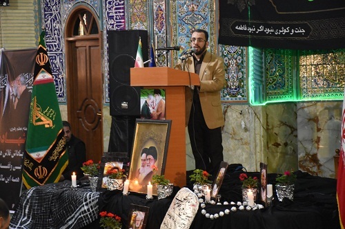 مراسم بزرگداشت شهید حاج قاسم سلیمانی در لشکر عملیاتی