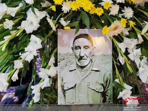 مراسم یادبود حسین علویزاده، پیر بسیجیان اردبیل