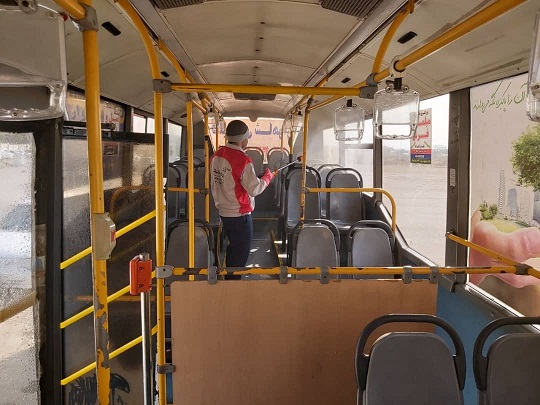 دستور العمل ویژه مقابله با کرونا ویروس در اتوبوس و تاکسی های شاهرود