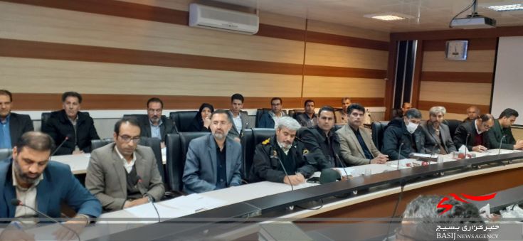 ششمین جلسه شورای پدافند غیر عامل شهرستان شازند