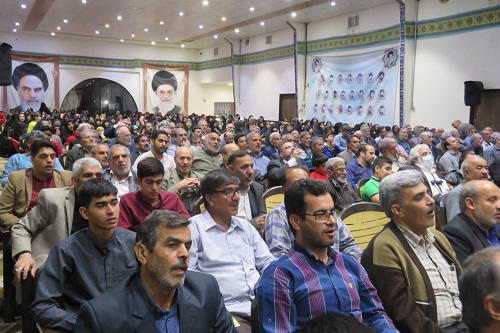 مراسم انس و مودت بازنشستگان سپاه ورامین در حسینیه سپاه برگزار شد