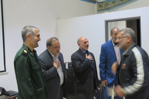 مراسم انس و مودت بازنشستگان سپاه ورامین در حسینیه سپاه برگزار شد