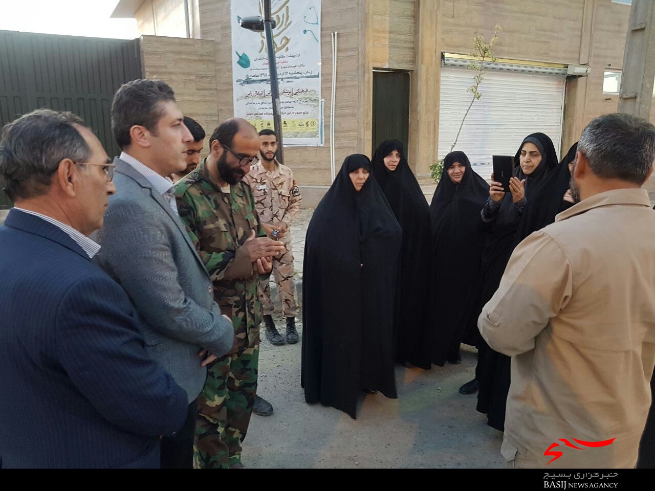 گزارش تصویری/ بازدید فرمانده حوزه مقاومت بسیج منجیل از مناطق سیل&zwnj;زده استان مازندران