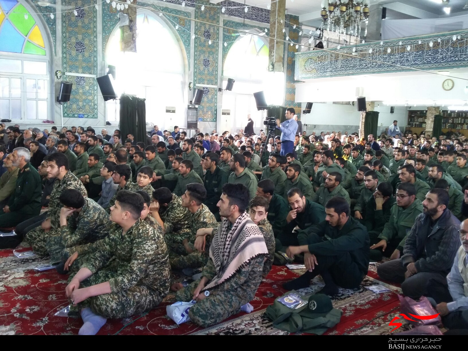 گزارش تصویری/ مراسم هفتمین روز شهادت شهید حسین جوینده