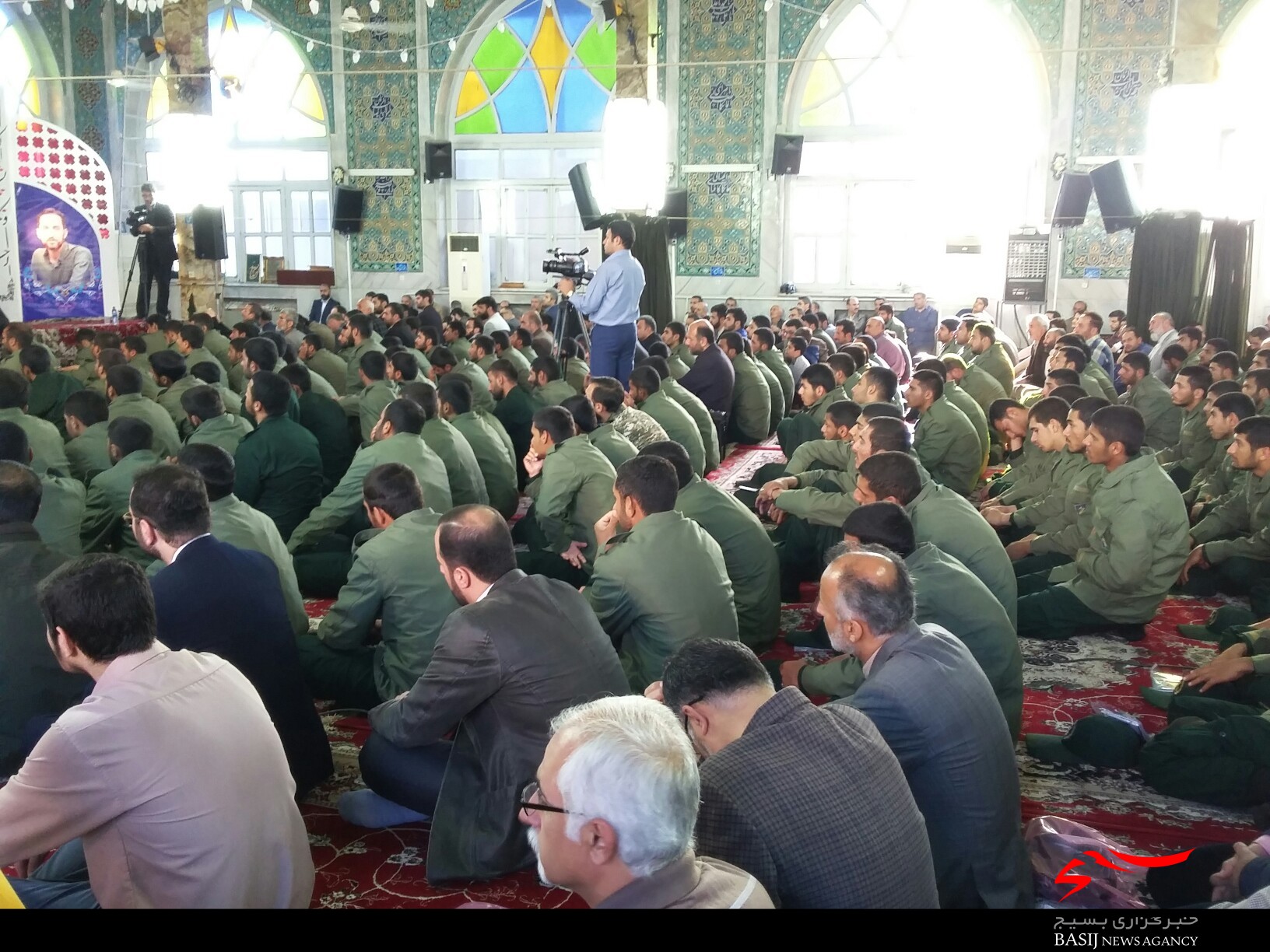 گزارش تصویری/ مراسم هفتمین روز شهادت شهید حسین جوینده