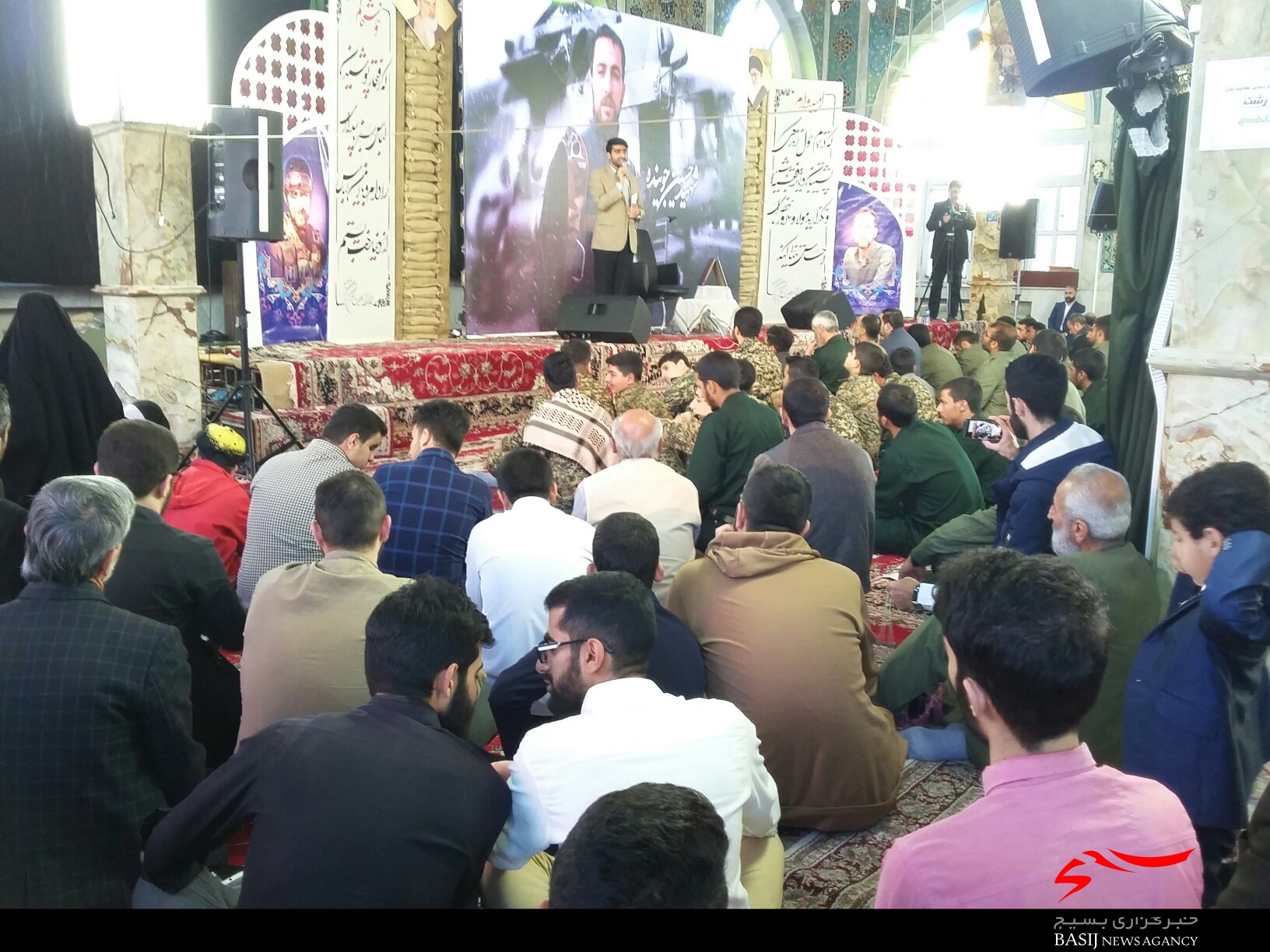 گزارش تصویری/ مراسم هفتمین روز شهادت شهید حسین جوینده