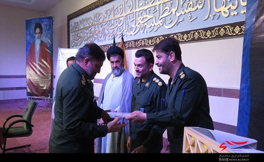 تجلیل از برگزیدگان بهداشت و سلامت سپاه قائم آل محمد (عج) استان سمنان