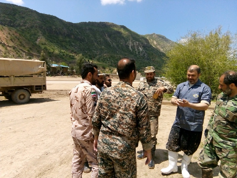 ساخت کمپ اسکان برای سیلزدگان روستای «دُم رود»پلدختر ساخت کمپ اسکان برای سیلزدگان روستای «دُم رود»پلدختر