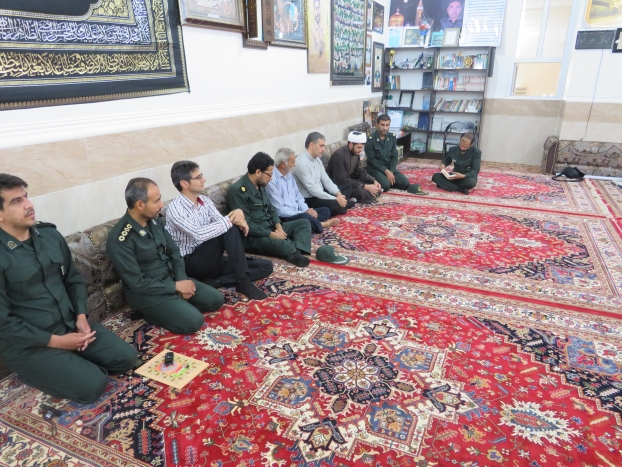 دیدار با خانواده شهید مدافع حرم شهید محمد احمدی جوان