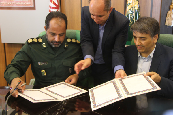 تفاهم نامه همکاری اداره ورزش و جوانان با سپاه الغدیر امضاء شد