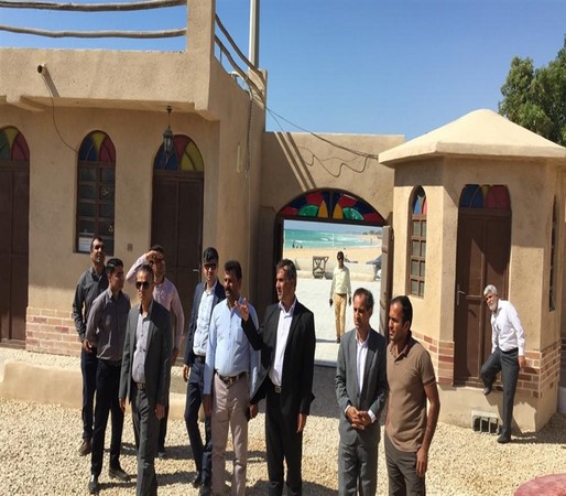 بازدید فرماندار کنگان از اقامتگاه های بوم گردی بخش سیراف