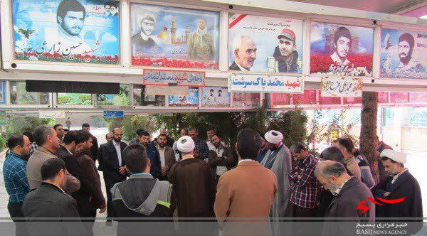 تصاویر/ تجدید میثاق پایوران ناحیه امام رضا (ع) با شهدای دانش آموز