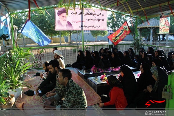 غبار روبی گلزار شهدا گمنام شهر دلوار غبار روبی گلزار شهدا گمنام شهر دلوار