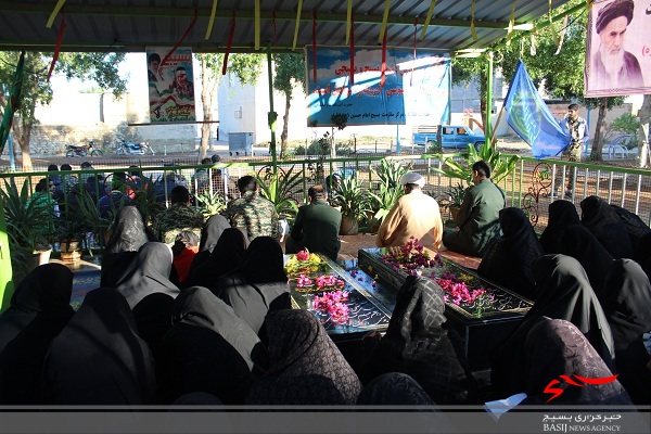 غبار روبی گلزار شهدا گمنام شهر دلوار غبار روبی گلزار شهدا گمنام شهر دلوار