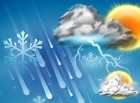 آسمان ابری ومه آلود واحتمال بارش برف و باران در کردستان