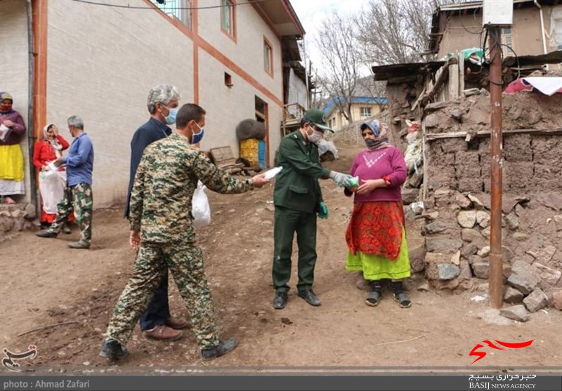 توزیع اقلام بهداشتی در مناطق عشایری جنوب استان اردبیل