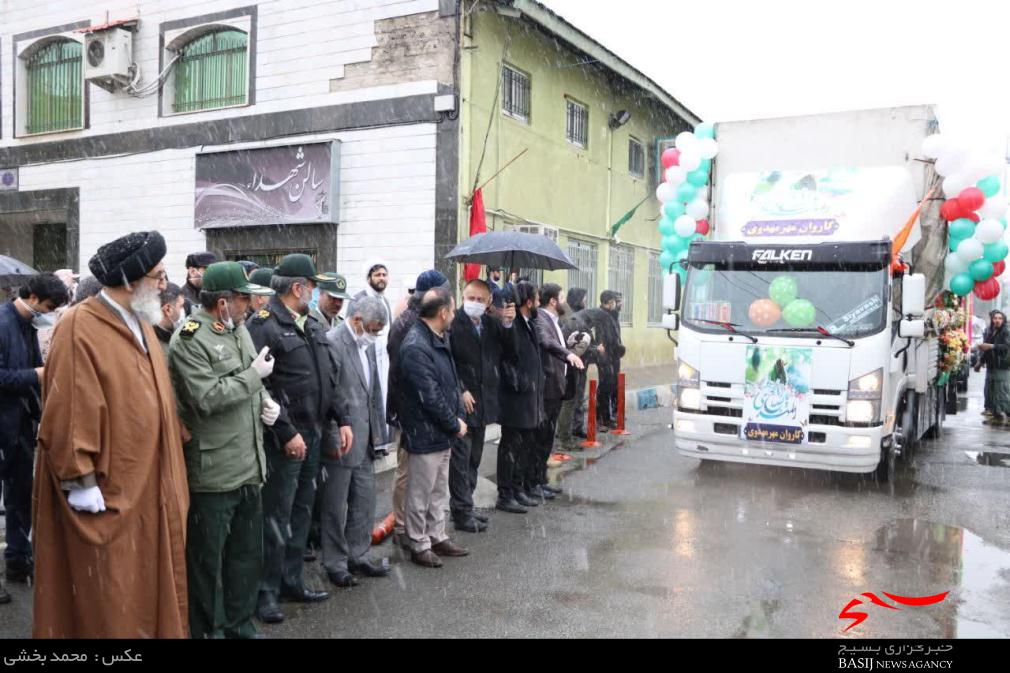 کاروان «مهر مهدوی» همزمان با سالروز ولادت با سعادت حضرت ولی عصر (عج) در خیابان های شهر کرج به حرکت درآمد