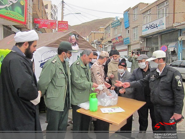 برپایی چادر سلامت در شهرستان کوثر