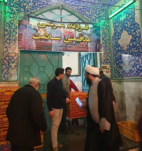 اقدامات جهادی طلاب بسیجی در مقابله با کرونا