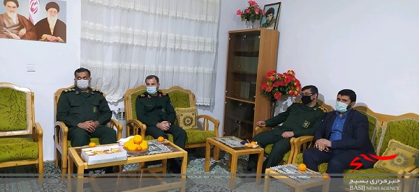 دیدار فرمانده سپاه کربلا با امام جمعه نوشهر