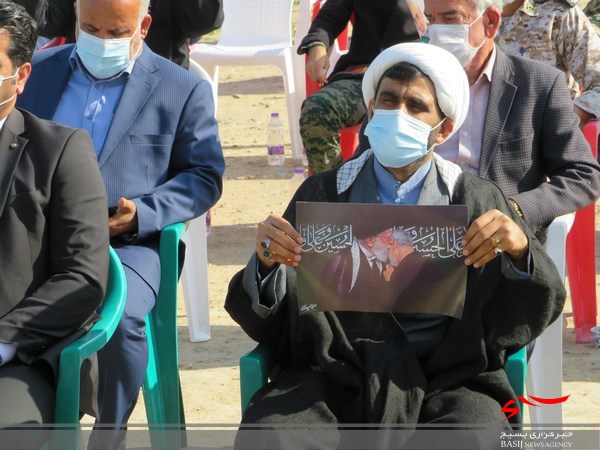 بزرگداشت سالروز شهادت سردار سلیمانی در دلوار برگزار شد
