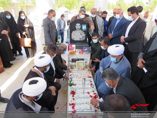 بزرگداشت سالروز شهادت سردار سلیمانی در دلوار برگزار شد