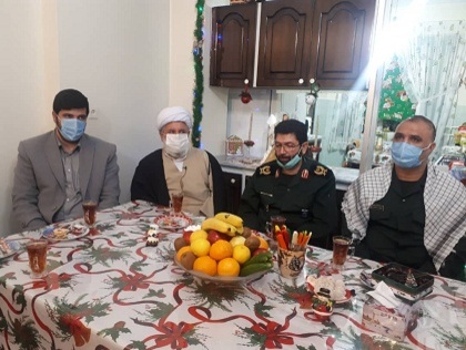 بازدید از خانواده شهدای ارمنی در تهران