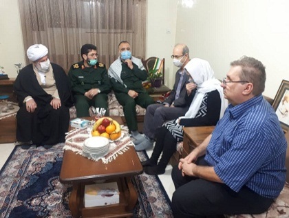 بازدید از خانواده شهدای ارمنی در تهران