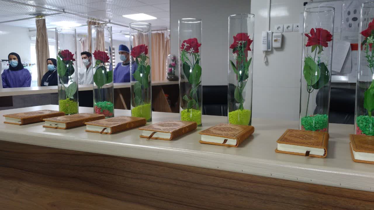 تجلیل فرمانده سپاه ناحیه ماهنشان از پرستاران+تصاویر
