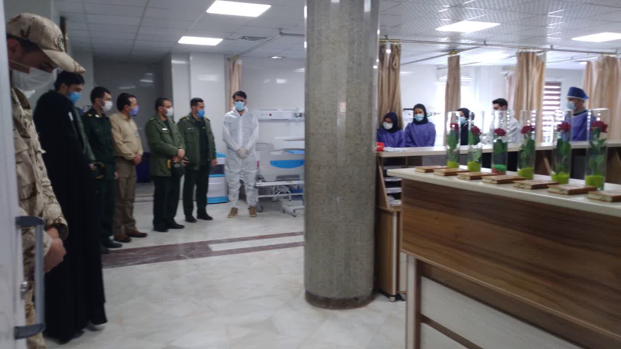 تجلیل فرمانده سپاه ناحیه ماهنشان از پرستاران+تصاویر