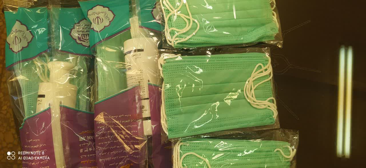 اهدا ۶۰ بسته بهداشتی به فعالان بسیج دانش آموزی شاهرود