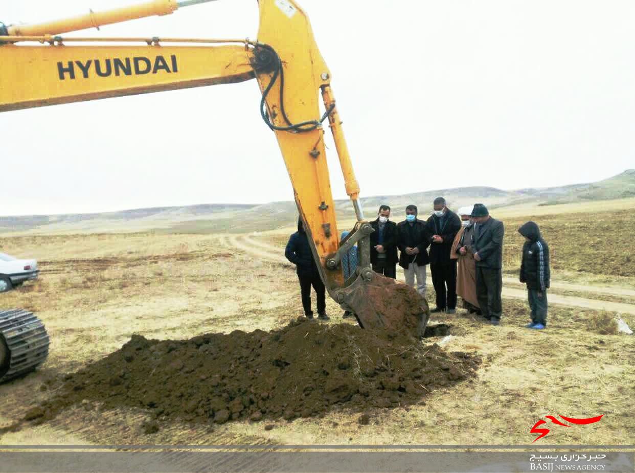 آغاز عملیات اجرایی انتقال آب کشاورزی روستای آجرلو