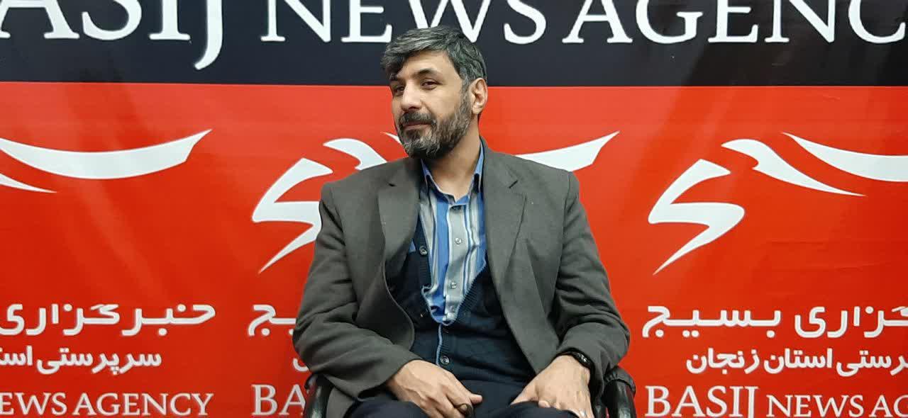 حضور رئیس سازمان بسیج رسانه کشور در دفترخبرگزاری بسیج زنجان
