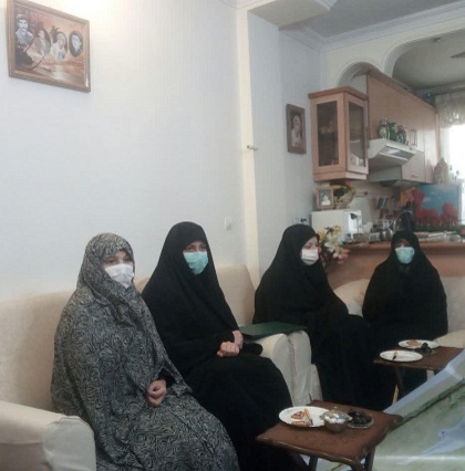 دیدار صمیمی با خانواده شهیدان ناصر معبودیان و حمید رضا میری