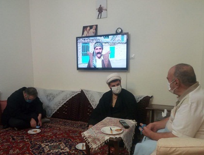 دیدار صمیمی با خانواده شهیدان ناصر معبودیان و حمید رضا میری
