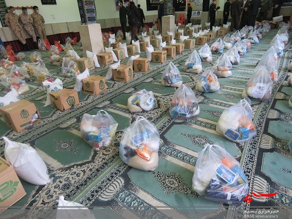 توزیع بیش از ۲۰۰ بسته معیشتی در سوادکوه شمالی + عکس