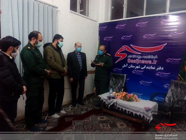 افتتاح دفتر خبرگزاری بسیج مازندران در آمل / فعالیت رسانه ای بسیج هدفمند می‌شود