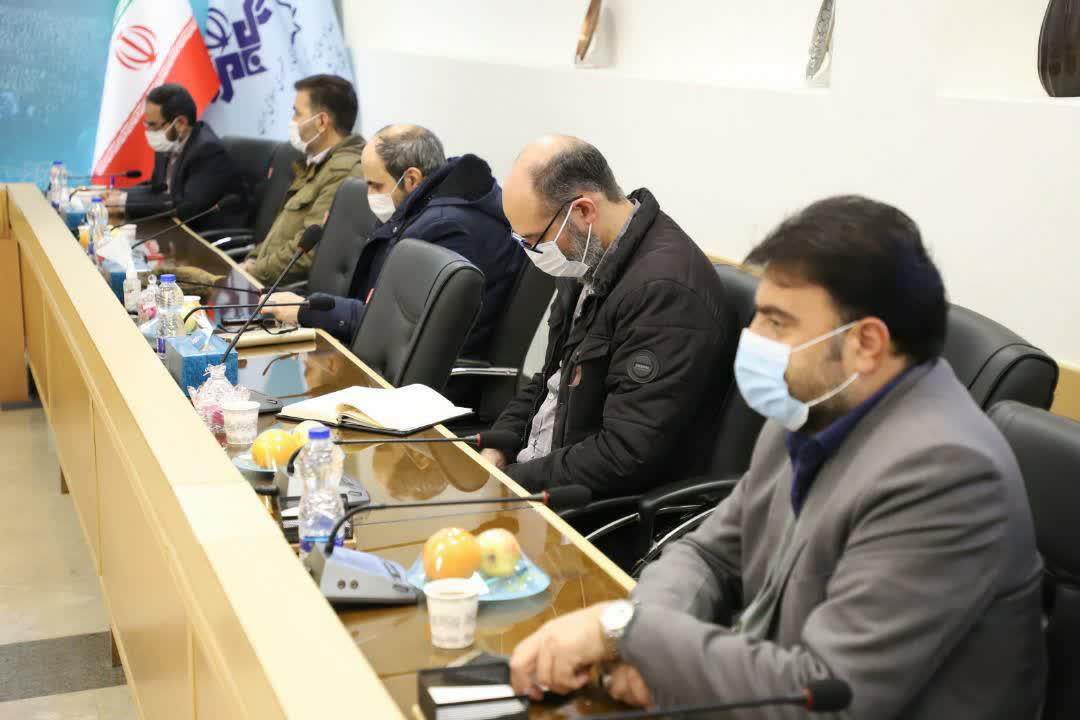 دیدار رئیس و اعضای سازمان بسیج رسانه زنجان با مدیر کل صدا وسیمای مرکز استان