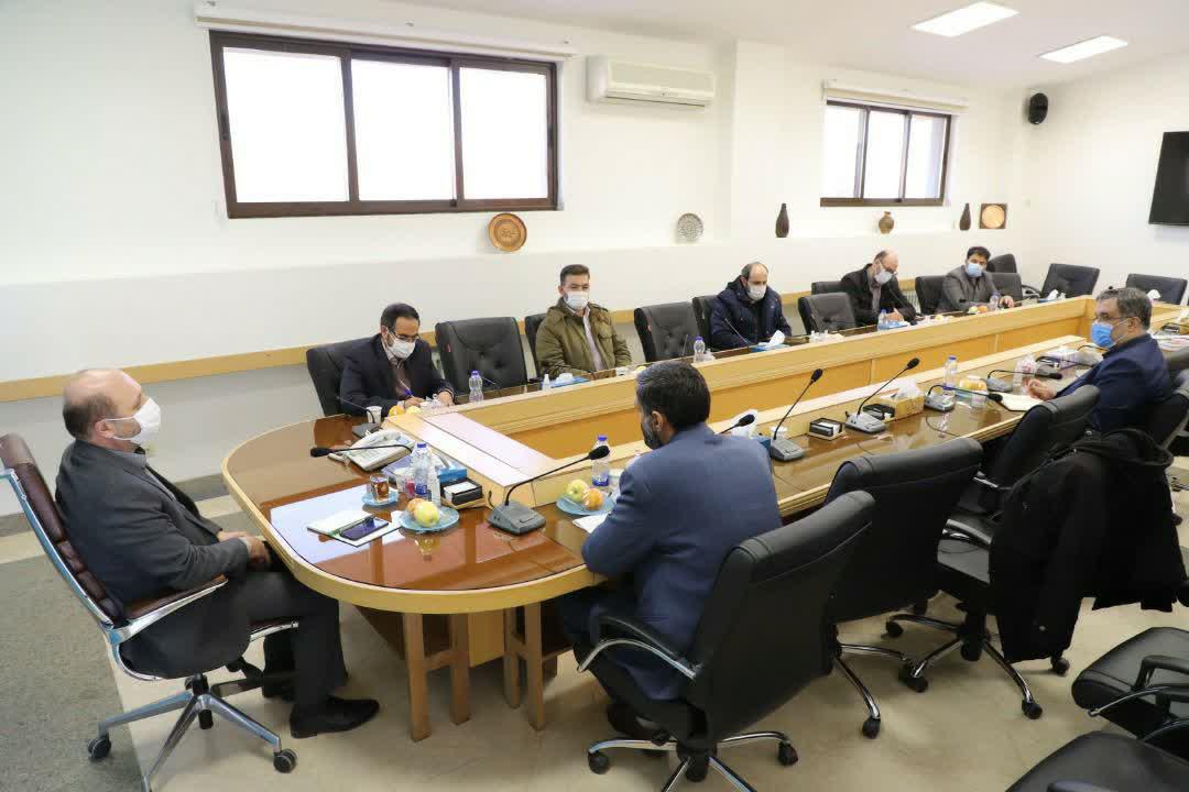 دیدار رئیس و اعضای سازمان بسیج رسانه زنجان با مدیر کل صدا وسیمای مرکز استان