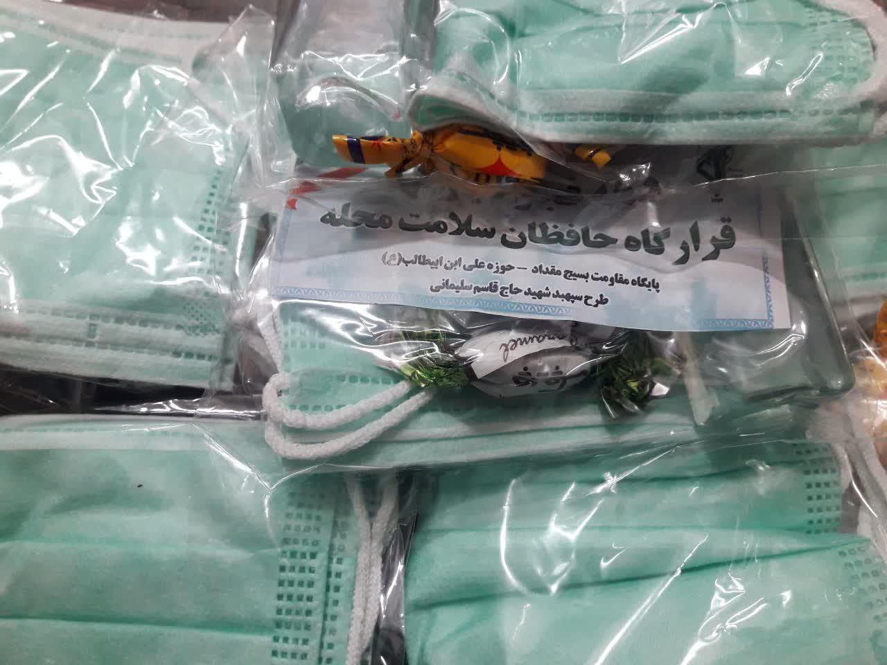 تهیه و توزیع ۲۵۰ بسته بهداشتی به همت بسیجیان در شاهرود