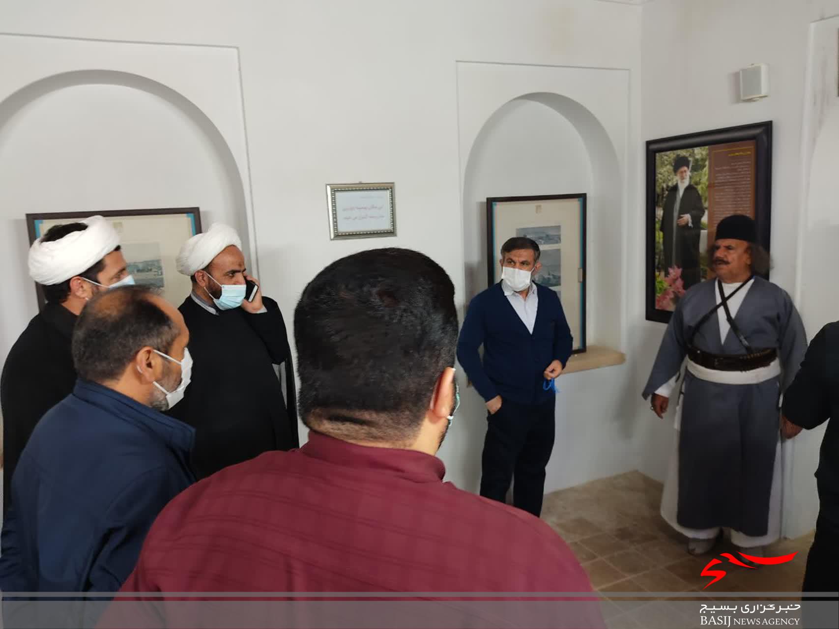 بازدید جانشین نماینده ولی فقیه در سازمان بسیج از موزه شهید رئیسعلی دلواری