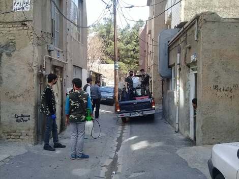 حرکت جهادی بسیجیان ناحیه مقاومت بسیج حبیب بن مظاهر